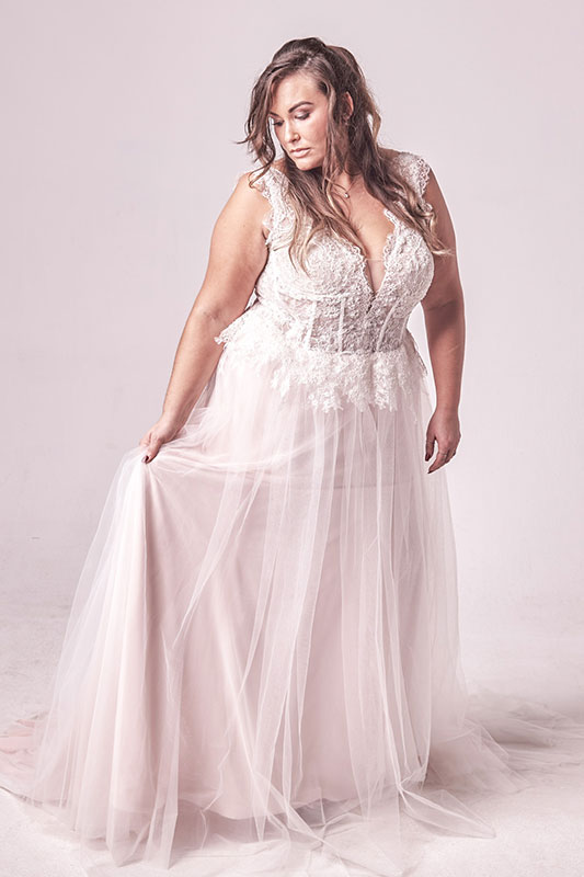 fan xia design curvy dress Josephine